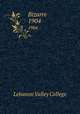 Bizarre. 1904, Lebanon Valley College 