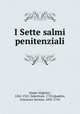 I Sette salmi penitenziali, Dante Alighieri, 1265-1321. Selections. 1753,Quadrio, Francesco Saverio, 1695-1756 