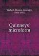 Quinneys` microform, Vachell, Horace Annesley, 1861-1955 