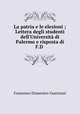 La patria e le elezioni ; Lettera degli studenti dell