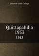 Quittapahilla. 1953, Lebanon Valley College 