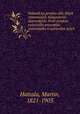 Pidavek ku prvemu dilu Zbytk rymovanych Alexandreid staroeskych: Proti pvodcm nejnovjiho pravopisu staroeskeho a spolenikm jejich, Hattala, Martin, 1821-1903 
