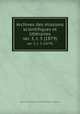 Archives des missions scientifiques et littraires. ser. 3, t. 5 (1879), 
