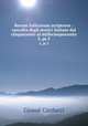 Rerum italicarum scriptores : raccolta degli storici italiani dal cinquecento al millecinquecento. 5, pt.3, Giosue Carducci 