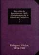 Las calles de Barcelona en 1865 : (Complemento de la historia de Catalu±a). 2, Vactor Balaguer 
