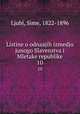 Listine o odnaajih izmedju junogo Slavenstva i Mletake republike. 10, Ljubi, Sime, 1822-1896 