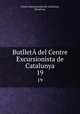 Butllet­ del Centre Excursionista de Catalunya. 19, Centre Excursionista de Catalunya, Barcelona 