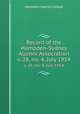 Record of the Hampden-Sydney Alumni Association. v. 28, no. 4, July 1954, Hampden-Sydney College 