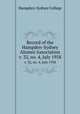 Record of the Hampden-Sydney Alumni Association. v. 32, no. 4, July 1958, Hampden-Sydney College 