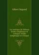 Le cantique de Debora etude exegetique et critique: etude exegetique et critique, Albert Segond 