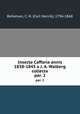 Insecta Caffaria annis 1838-1845 a J. A. Walberg collecta. par. 2, Boheman, C. H. (Carl Henrik), 1796-1868 
