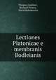 Lectiones Platonicae e membranis Bodleianis, Thomas Gaisford , Richard Porson , David Ruhnkenius 
