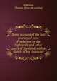 Some account of the last journey of John Pemberton to the highlands and other parts of Scotland, with a sketch of his character, Wilkinson, Thomas. [from old catalog] 