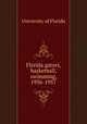 Florida gators, basketball, swimming, 1956-1957, University of Florida 