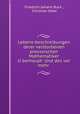 Lebens-beschreibungen derer verstorbenen preussischen Mathematiker U?berhaupt: Und des vor mehr ., Friedrich Johann Buck , Christian Otter 