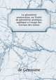 Le geometrie souterraine, ou Traite de geometrie-pratique, applique a l