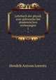 Lehrbuch der physik zum gebrauche bei akademischen vorlesungen. 1, Lorentz, H. A 