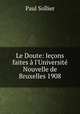 Le Doute: lecons faites a l