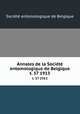 Annales de la Socit entomologique de Belgique. t. 57 1913, 