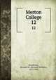 Merton College. 12, Henderson, Bernard W. (Bernard William), 1872-1929 