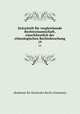 Zeitschrift fr vergleichende Rechtswissenschaft, einschliesslich der ethnologischen Rechtsforschung. 19, 