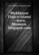 Mukhtaser Fiqh-e-islami -- www.Momeen.blogspot.com, www.Momeen.blogspot.com 