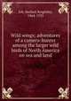 Wild wings; adventures of a camera-hunter among the larger wild birds of North America on sea and land, Job, Herbert Keightley, 1864-1933 