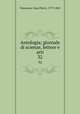 Antologia; giornale di scienze, lettere e arti. 32, Vieusseux, Gian Pietro, 1779-1863 