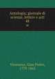Antologia; giornale di scienze, lettere e arti. 48, Vieusseux, Gian Pietro, 1779-1863 