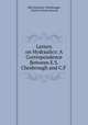Letters on Hydraulics: A Correspondence Between E.S. Chesbrough and C.F ., Ellis Sylvester Chesbrough, Charles Ferson Durant 