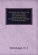 Decoration of metal, wood, glass, etc.; a book for manufacturers, mechanics, painters, decorators, and all workmen in the fancy trades;, Standage, H. C 