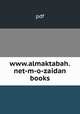 www.almaktabah.net-m-o-zaidan books, pdf 