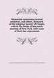 Memorials concerning several ministers, and others, deceased: of the religious Society of Friends, with in the limits of the yearly meeting of New-York, with some of their last expressions, New York Yearly Meeting of the Religious Society of Friends (Hicksite : 1828-1955). Meeting for Sufferings 