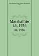 Marshallite. 26, 1936, John Marshall High School (Richmond, Va.) 