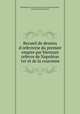 Recueil de dessins d`orfevrerie du premier empire par biennais orfevre de Napolon 1er et de la couronne, 