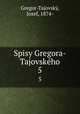 Spisy Gregora-Tajovskho. 5, 