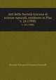 Atti della Societ toscana di scienze naturali, residente in Pisa. v. 24 (1908), 