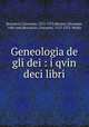 Geneologia de gli dei : i qvin deci libri, Boccaccio, Giovanni, 1313-1375,Betussi, Giuseppe, 16th cent,Boccaccio, Giovanni, 1313-1375. Works 
