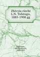 Живые речи Л.Н. Толстого, 1885-1908 гг, Fenerman, Isak Borisovich, 1862-1925 