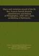 Diary and visitation record of the Rt. Rev. Francis Patrick Kenrick, administrator and bishop of Philadelphia, 1830-1851, later, archbishop of Baltimore;, Kenrick, Francis Patrick, 1796-1863,Prendergast, Edmond F. (Edmond Francis), 1843-1918,F. E. T. (Francis Edward Tourscher), 1870-1939, editor and translator 