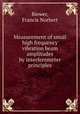 Measurement of small high frequency vibration beam amplitudes by interferometer principles., Biewer, Francis Norbert 