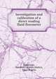 Investigation and calibration of a direct reading fluid flowmeter, Cummings, Handford Lindsley;Mallick, Edgar Eugene 