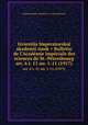 Izviestiia Imperatorskoi akademii nauk = Bulletin de l`Acadmie impriale des sciences de St.-Ptersbourg. ser. 6 t. 11 no. 1-11 (1917), 
