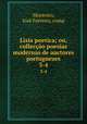 Lisia poetica; ou, colleco poesias modernas de auctores portuguezes. 3-4, 