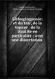 Lithogognosie: et du talc, de la topaze & de la statite en particulier : avec une dissertation ., 