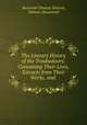 The Literary History of the Troubadours: Containing Their Lives, Extracts from Their Works, and ., Susannah Dawson Dobson, Dobson (Susannah) 