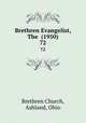 Brethren Evangelist, The (1950). 72, Brethren Church, Ashland, Ohio 