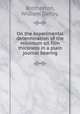 On the experimental determination of the minimum oil film thickness in a plain journal bearing., Brotherton, William DeRoy. 