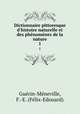 Dictionnaire pittoresque d`histoire naturelle et des phnomnes de la nature. 1, 