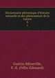 Dictionnaire pittoresque d`histoire naturelle et des phnomnes de la nature. 6, 